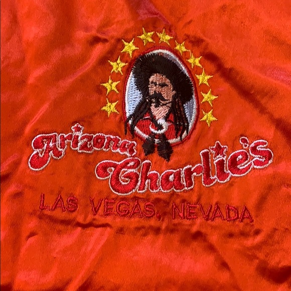Vtg Arizona Charlies Las Vegas Casino satin jacket - Picture 2 of 6